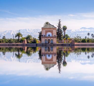 Le jardin de la Ménara